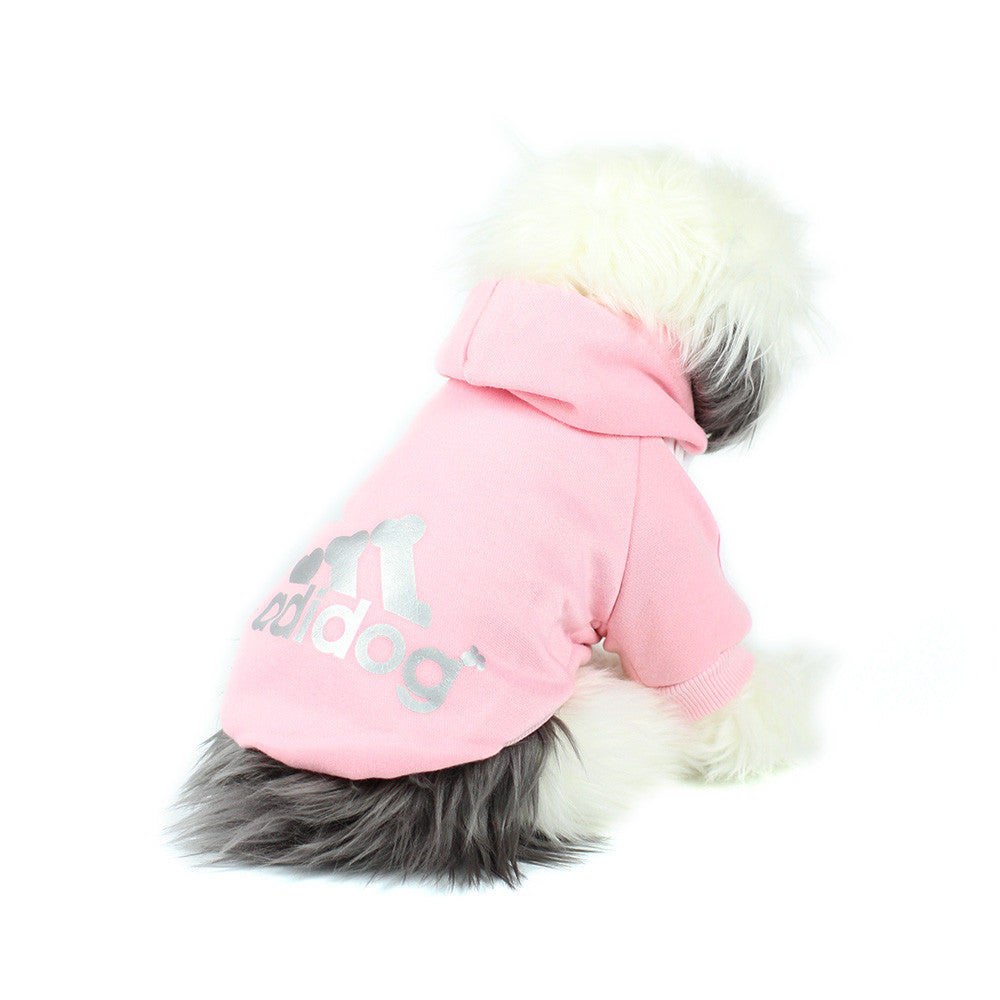 adidog hoodie pink