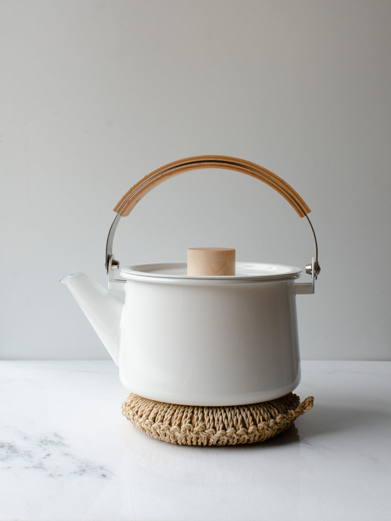 Enamel Tea Kettle by Kaico – TENZO