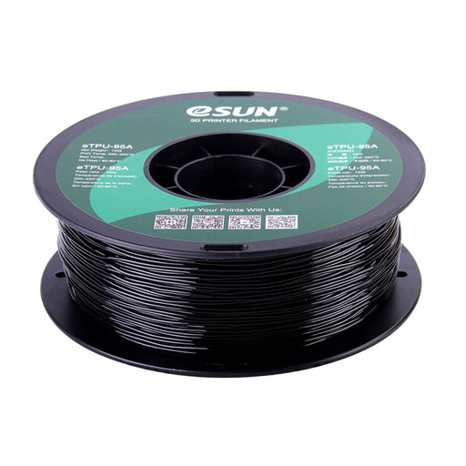 Buy 1.75mm eSun PLA+ 3d printing filament 1Kg - Black online