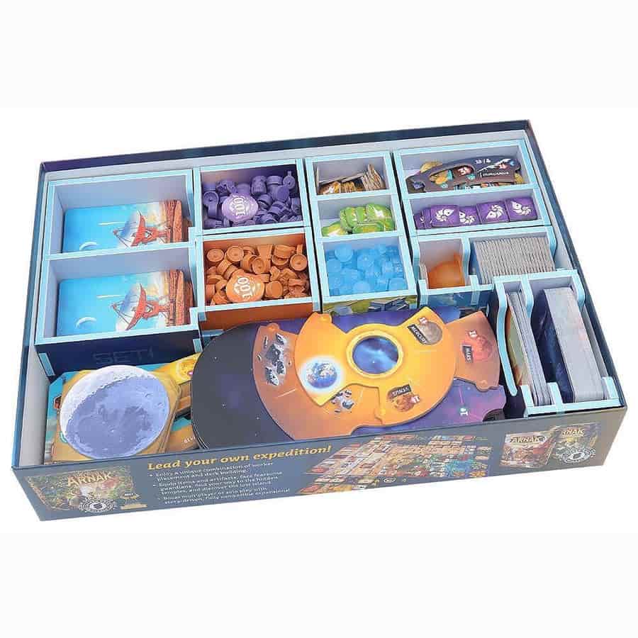 Board Game Inserts - Folded Space: Board Game Insert For Seti
