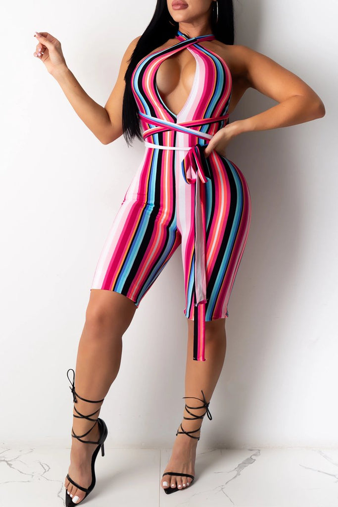 tie up romper