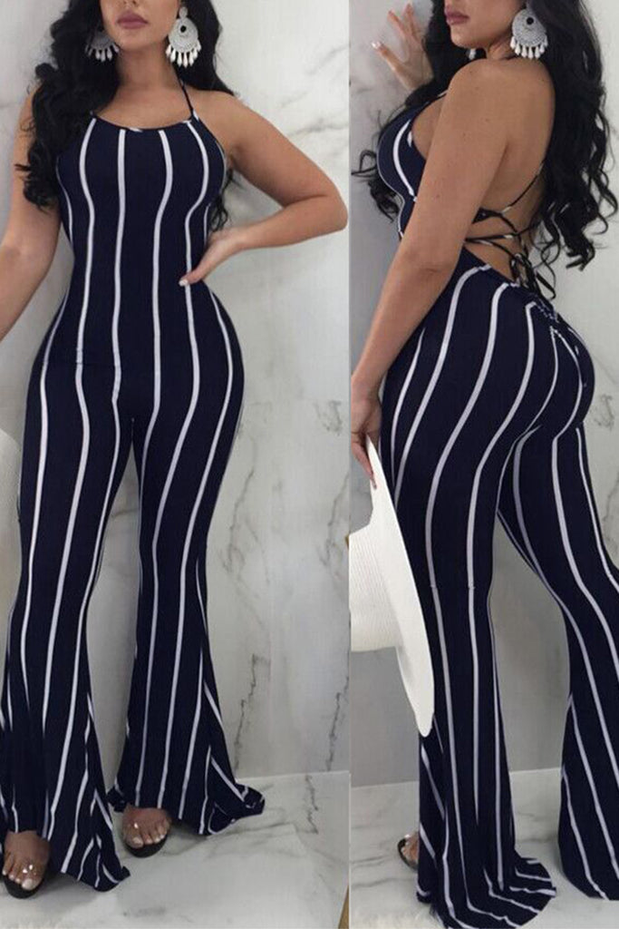 jumpsuit with flare pants