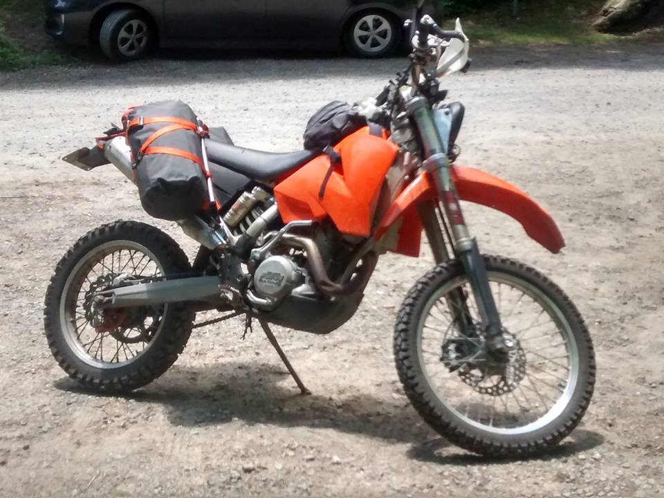 Pecos Bundle on KTM 520 EXC 