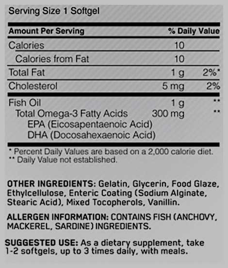 Optimum Nutrition Fish Oil