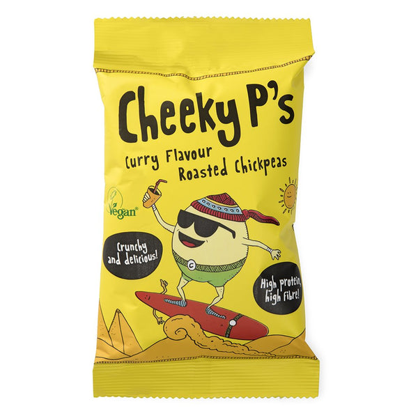 Cheeky P's - Curry Roasted Chickpeas - ZERO VAT - Snack Revolution