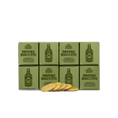 THE DRINKS BAKERY BISCUITS - Parmesan Toasted Pine Nuts & Basil Biscuits - 3x8 SRP 20g packs - Snack Revolution