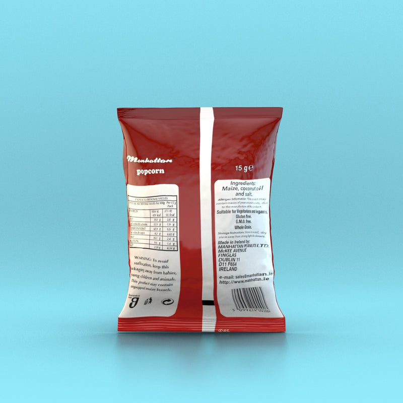 Manhattan - Salted Popcorn 15g - Snack Revolution