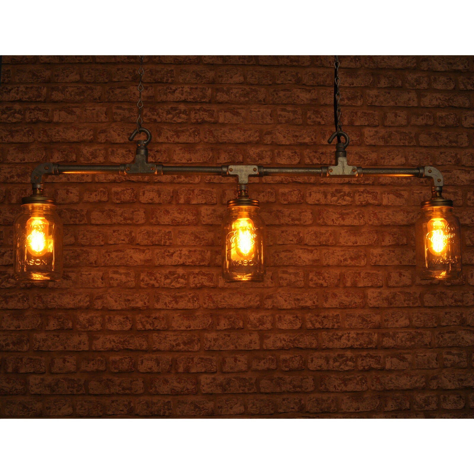 Clarke Steampunk Lighting Ceiling Light at Mayflower Lighting UK