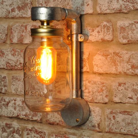 Jones retro wall light