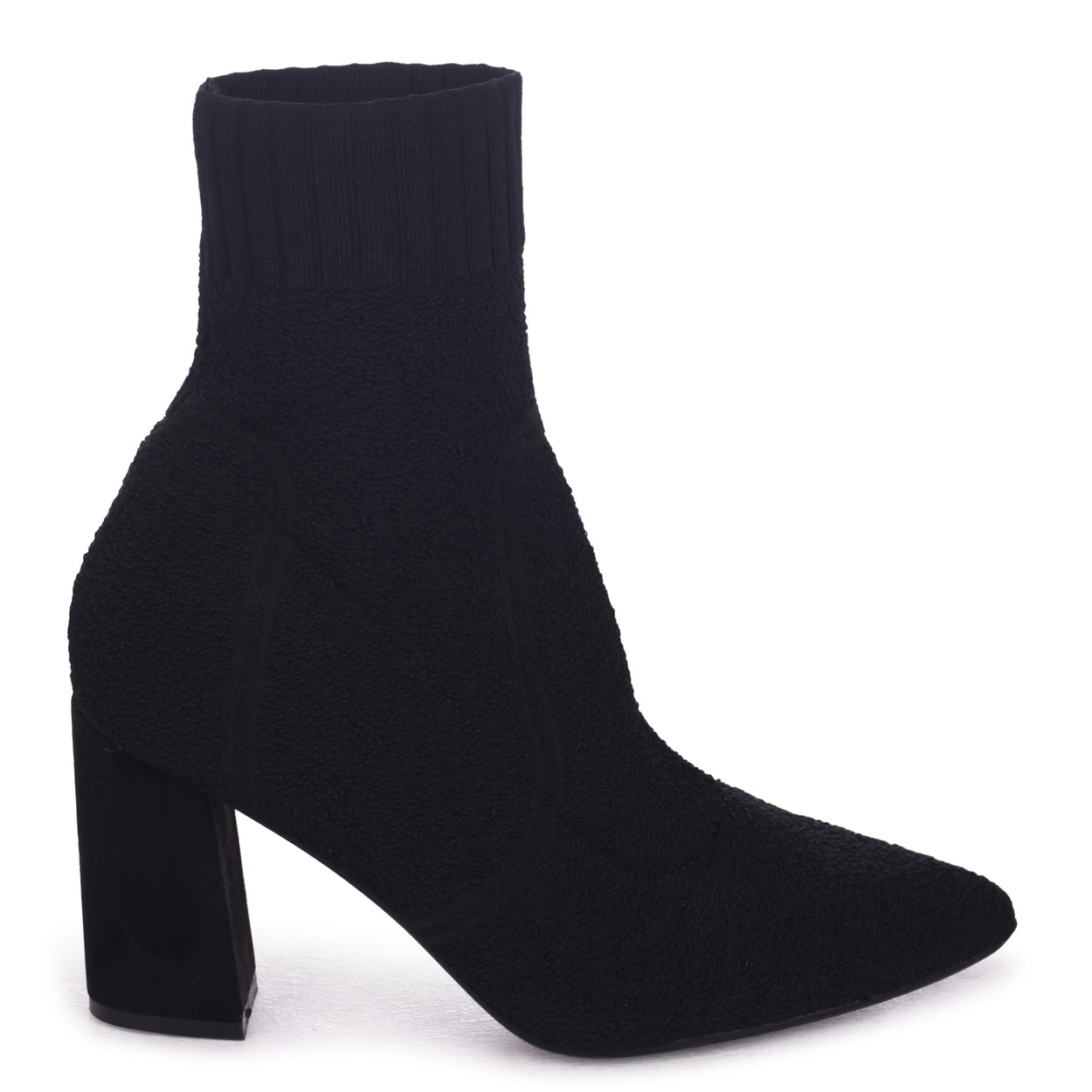 Sock Heeled Ankle Boots – Linzi