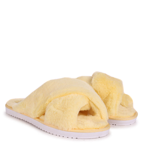 yellow colour slippers