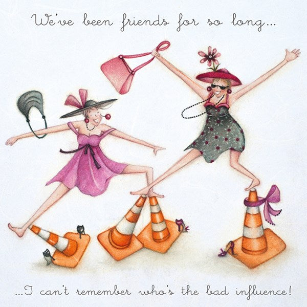 Best Friend Card - We've been friends for so long...I can't remember w ...