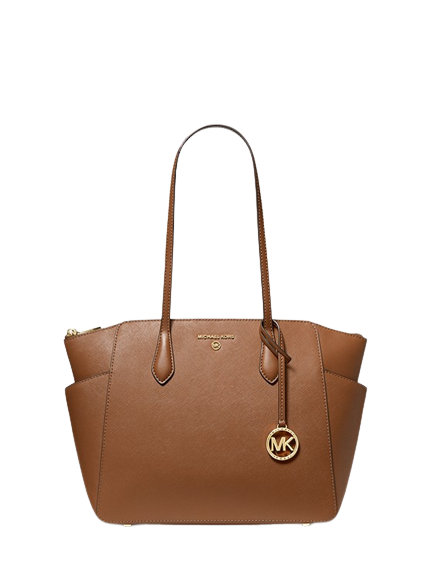 Ava Medium Fawn Leather Satchel Michael Kors  Leather satchel, Brown leather  satchel, Ombre bag