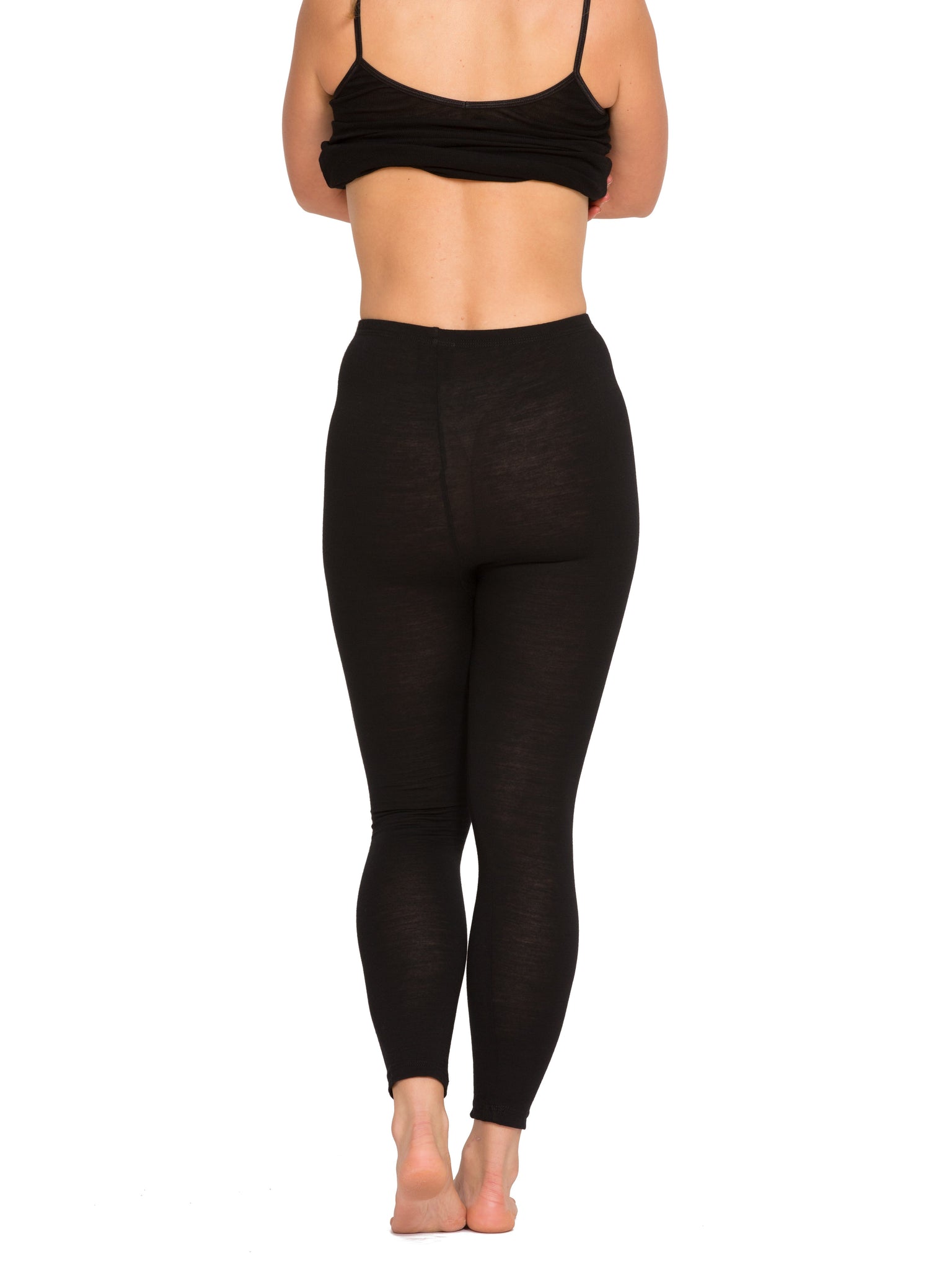 MERINO WOOL Blend Women's Thermal Underwear Base Layer Leggings Bottoms.  Perfect for Winter Layering and Sports. Thermal Underwear. 