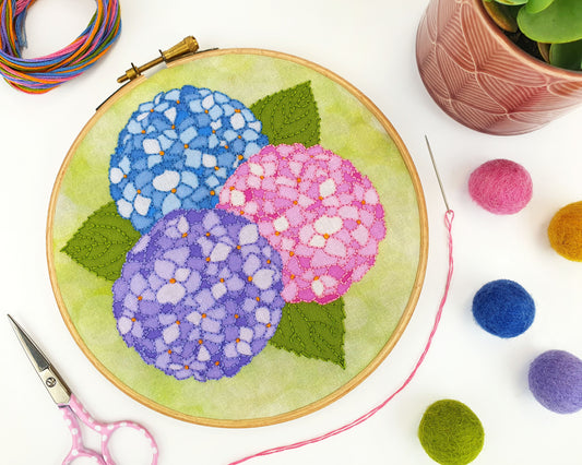 Lily Pad Embroidery Kit - 40% OFF