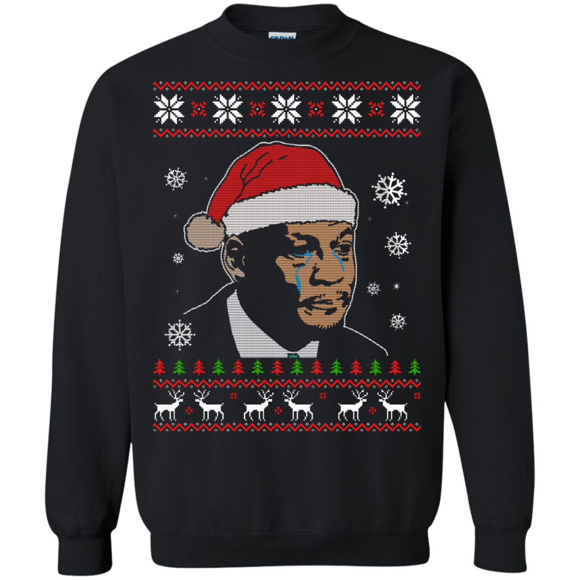 Crying Jordan Christmas Sweater, Shirt, Hoodie - TeeDragons