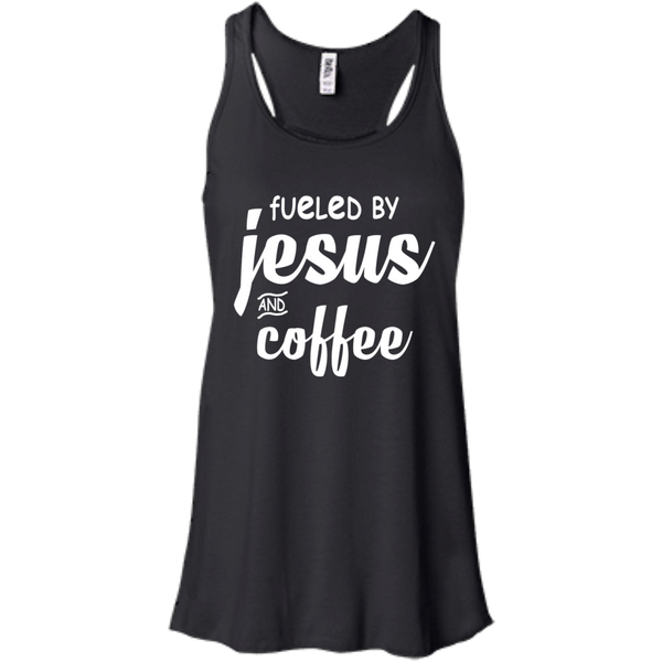 Fueled By Jesus And Coffee Shirt, Hoodie, Tank | TeeDragons.com