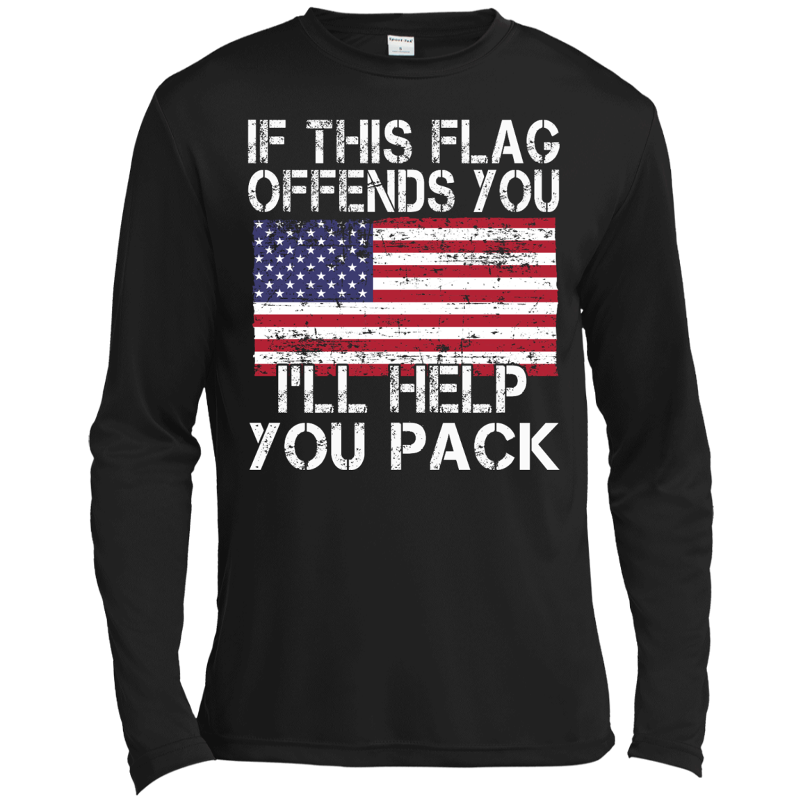 If This Flag Offends You - I'll Help You Pack Shirt, Hoodie, Tank ...