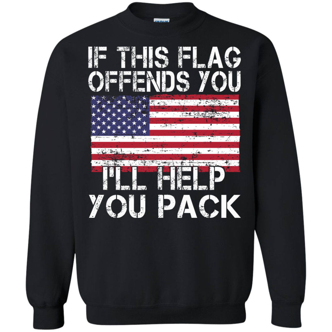 If This Flag Offends You - I'll Help You Pack Shirt, Hoodie, Tank ...