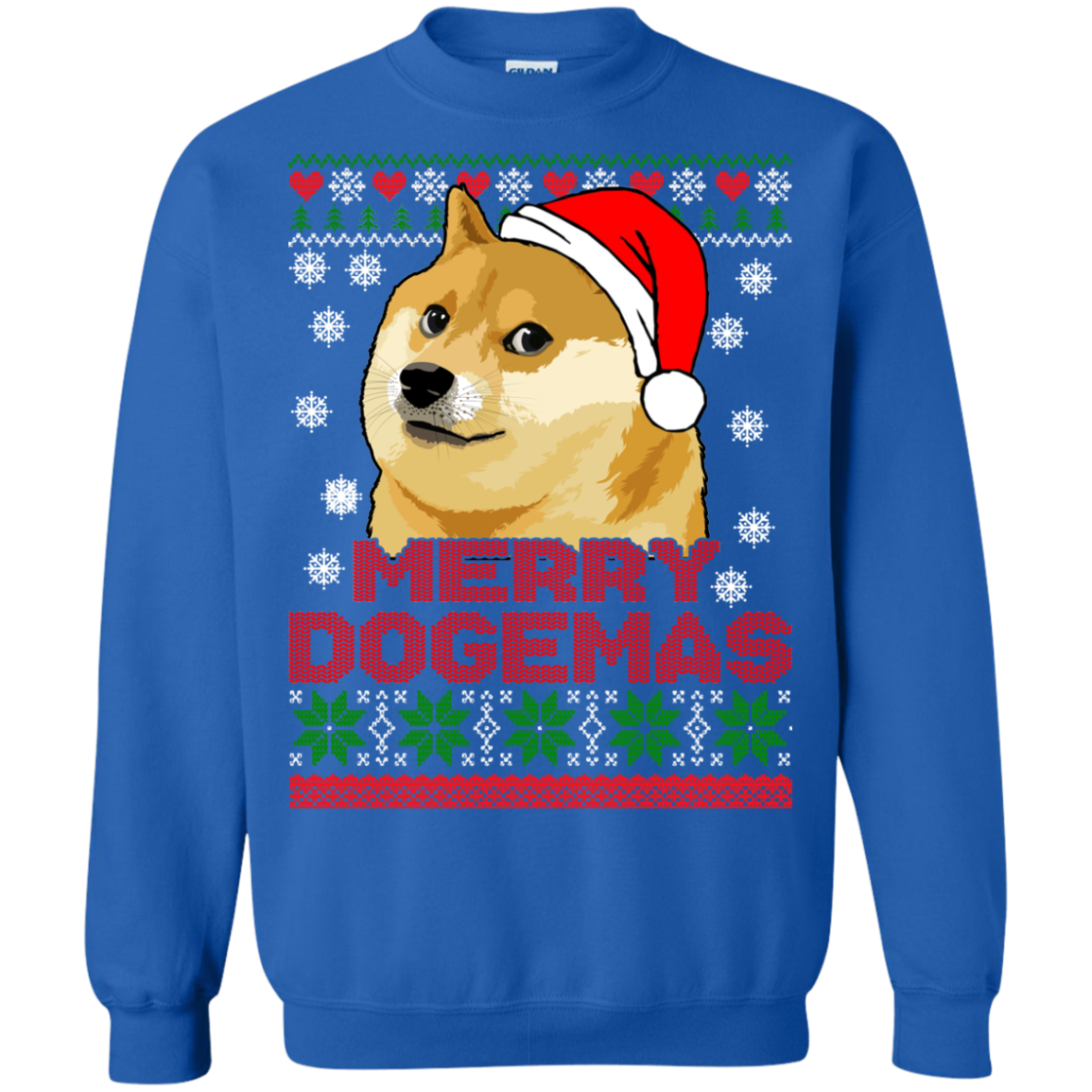 Merry Dogemas Christmas Sweater, Hoodie - TeeDragons