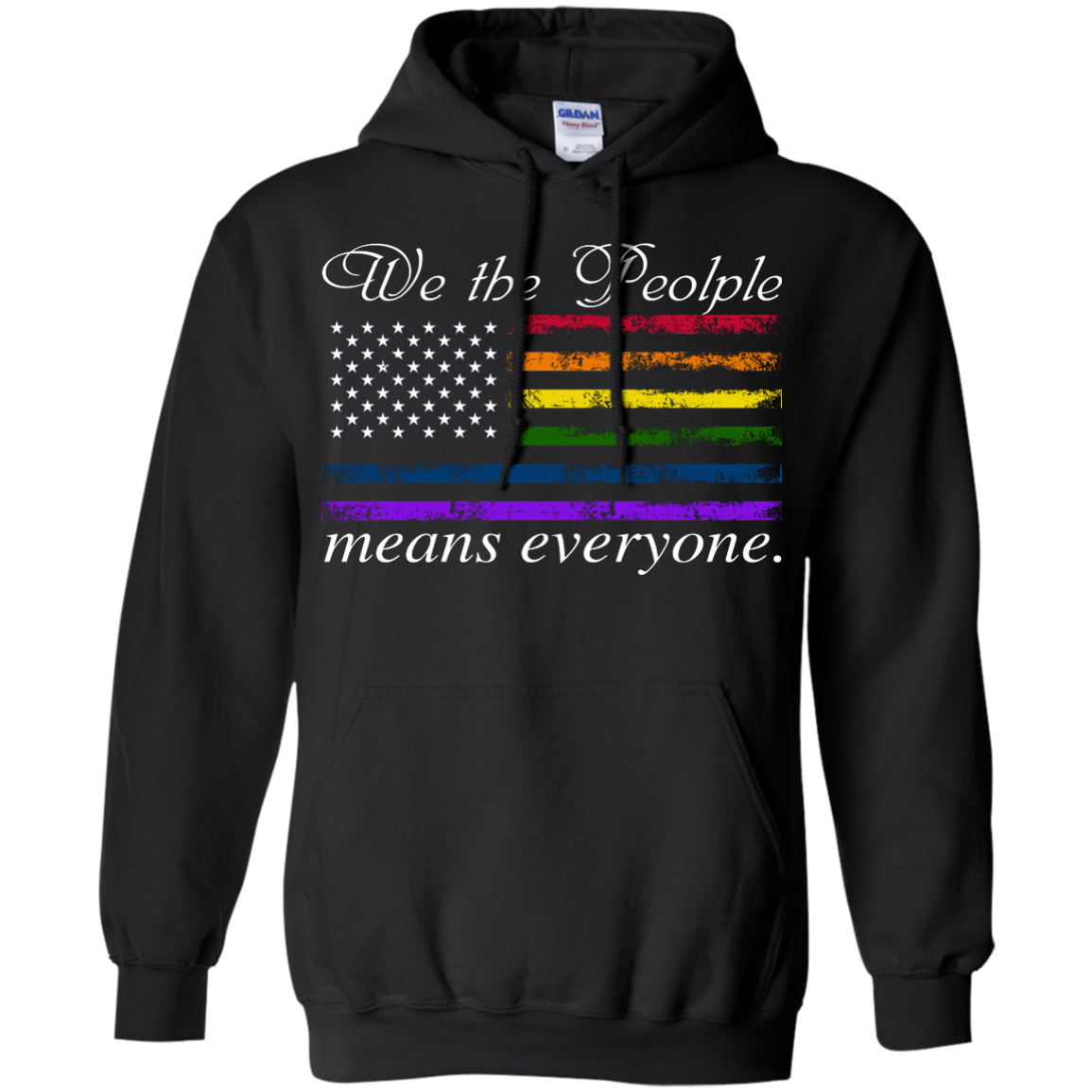 We the People Means Everyone Shirt, Hoodie, Tank - TeeDragons