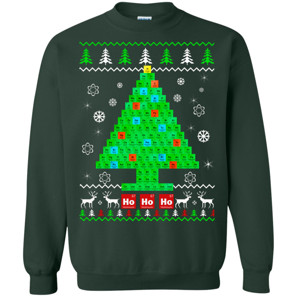 Chemistry Christmas - Chemist Tree Sweater - TeeDragons