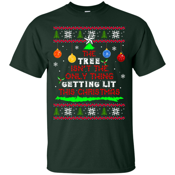 The Tree Isn't The Only Thing Getting Lit This Christmas Sweater ...