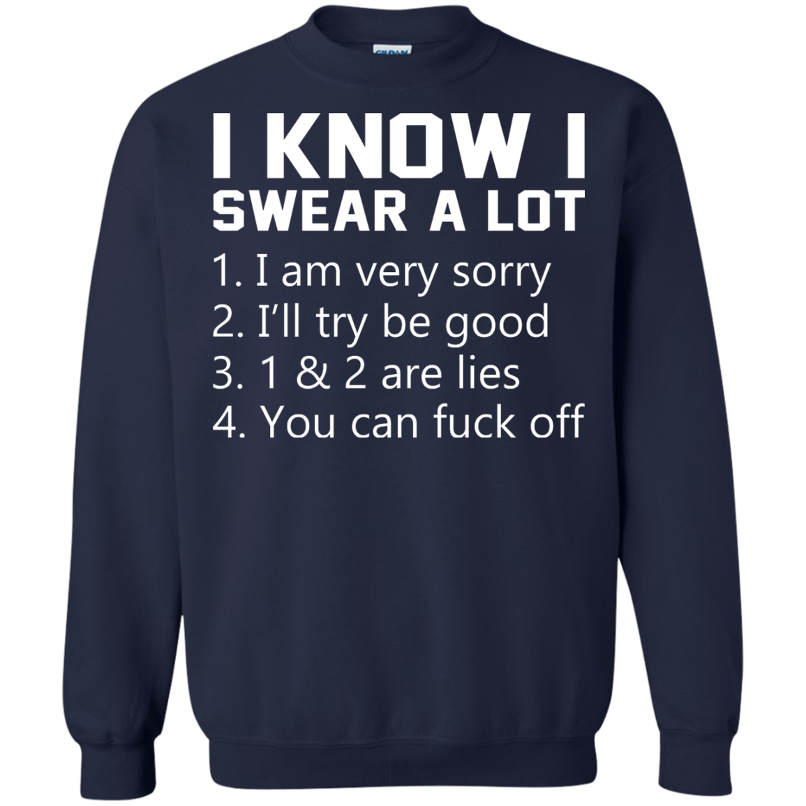 I Know I Swear A Lot Shirt, Hoodie, Tank - TeeDragons