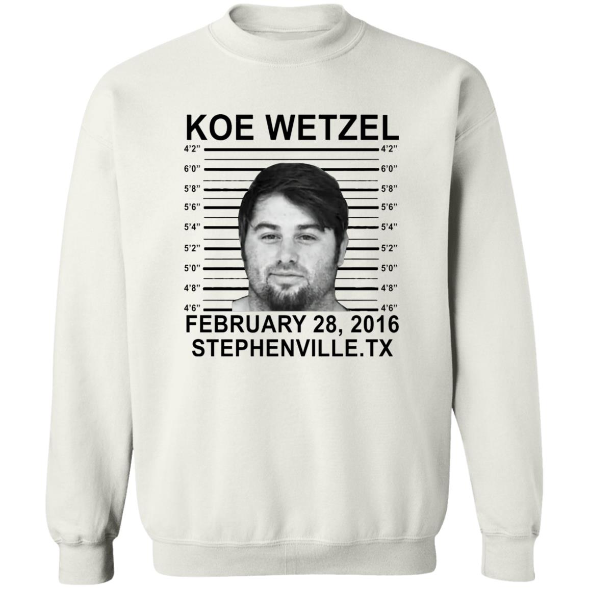 Koe Wetzel Mugshot Shirt | Teedragons.com - TeeDragons