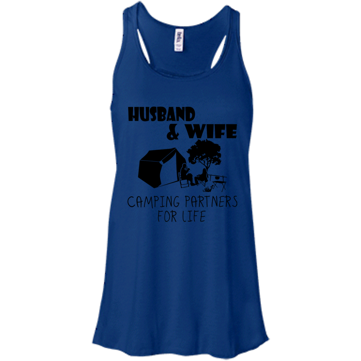 Husband And Wife Camping Partners For Life Shirt Hoodie Tank