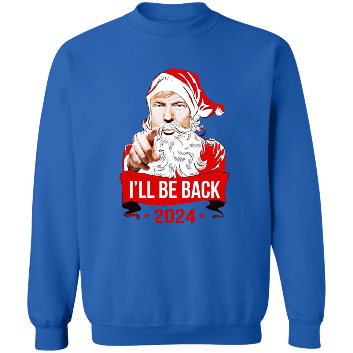 I’ll Be Back 2024 Santa Shirt TeeDragons