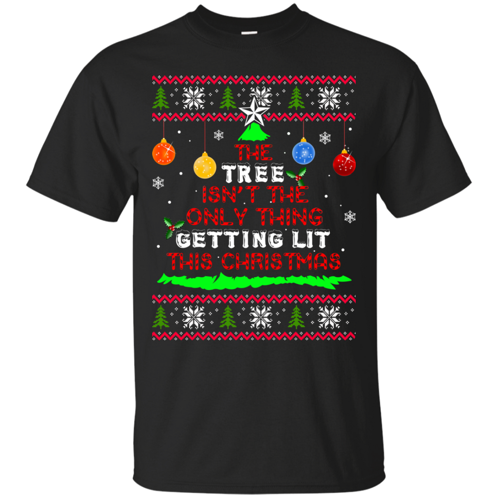 The Tree Isn't The Only Thing Getting Lit This Christmas Sweater ...