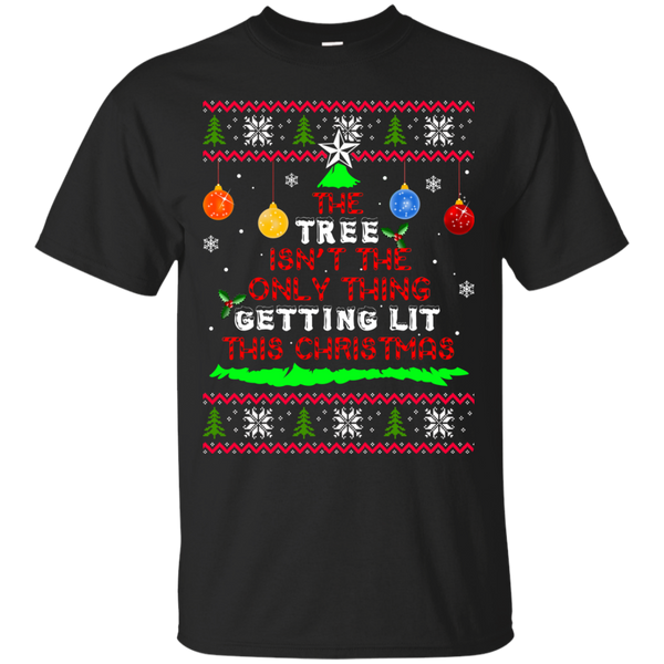 The Tree Isn't The Only Thing Getting Lit This Christmas Sweater ...