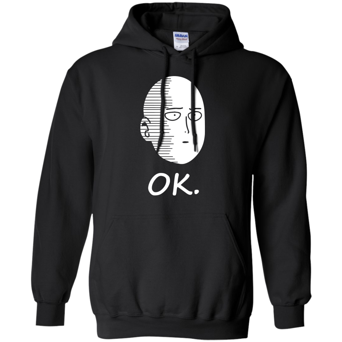 one punch man ok hoodie