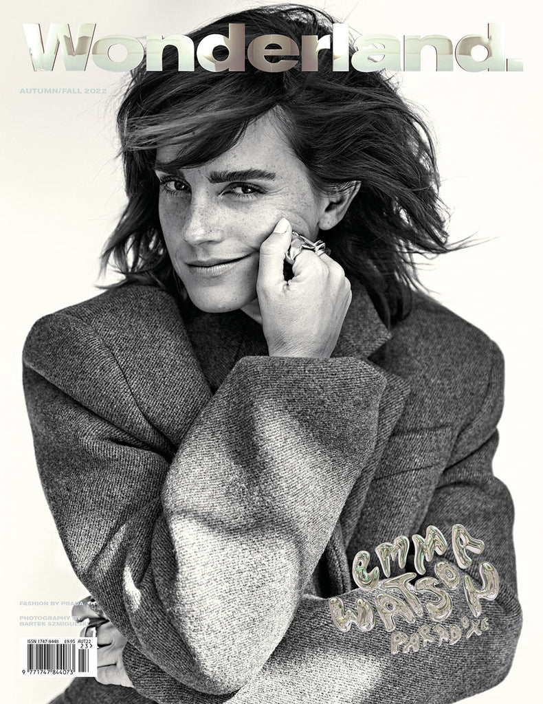 Emma Watson covers the Autumn/Fall 2022 issue wearing Prada and Comple —  Wonderland