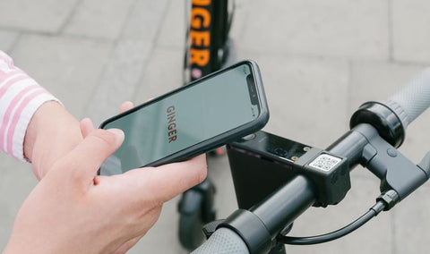 Ginger Scooters now powered by the sun