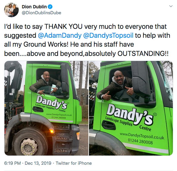Dion Dublin Twitter