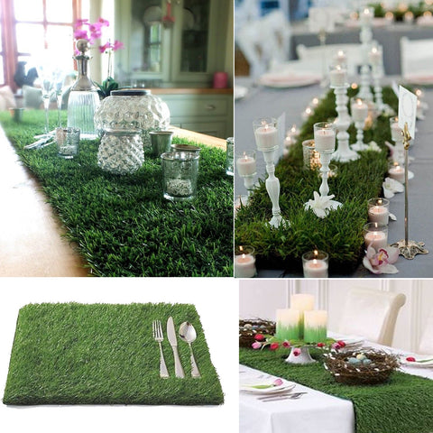 Artificial Turf Grass Table Runner Wedding - Dandy's