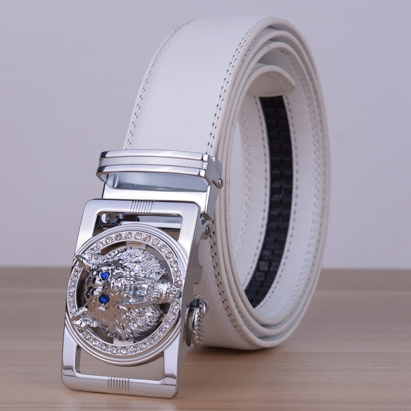 Men Leather Belts Automatic Belt Girdle – PriceSolution4U™