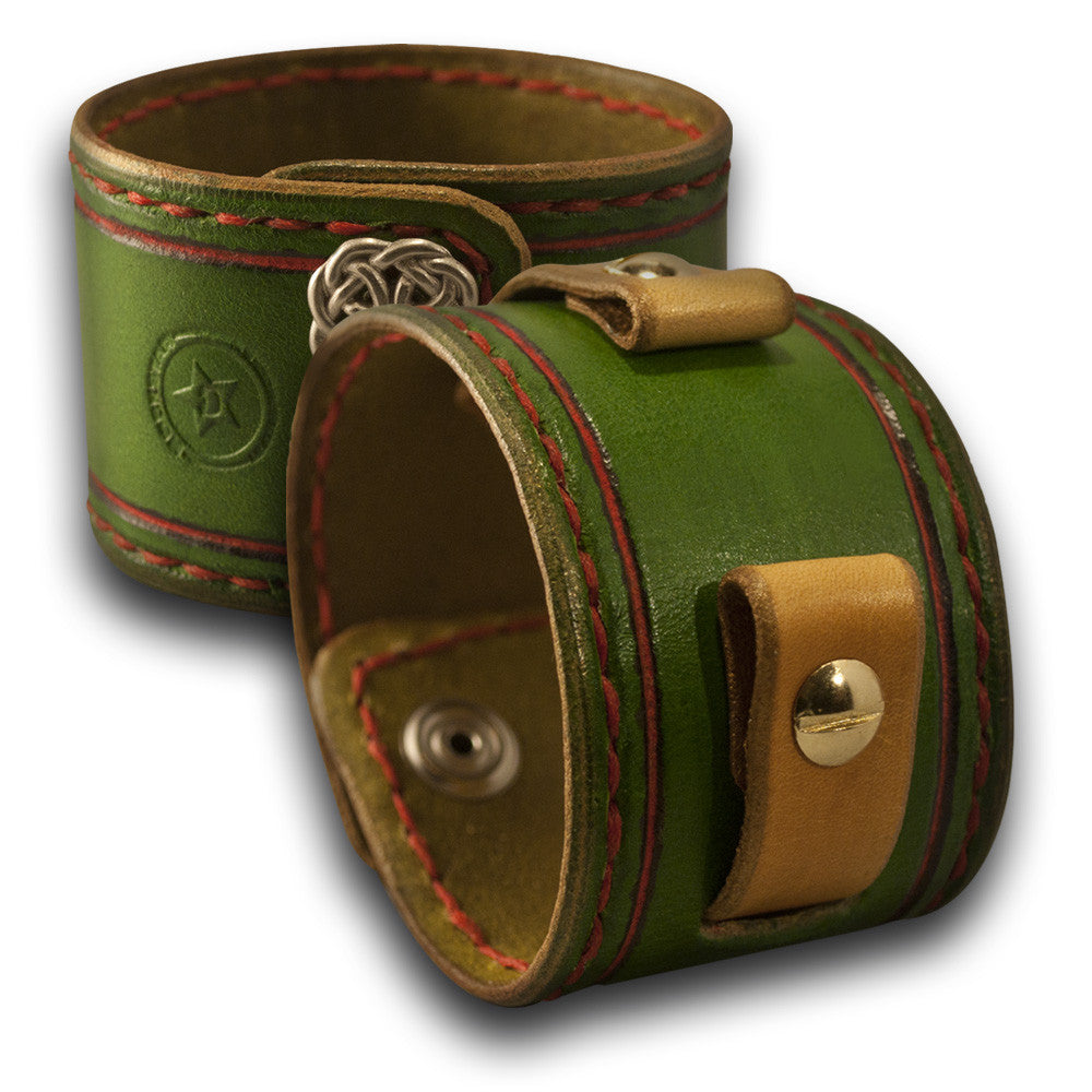 Wide Leather Cuff Watch Watch Bands By Rockstar Leatherworks Rockstar Leatherworks™ 