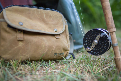 Gear Review: Filson Tin Cloth Fishing Bag - The Compleat Angler