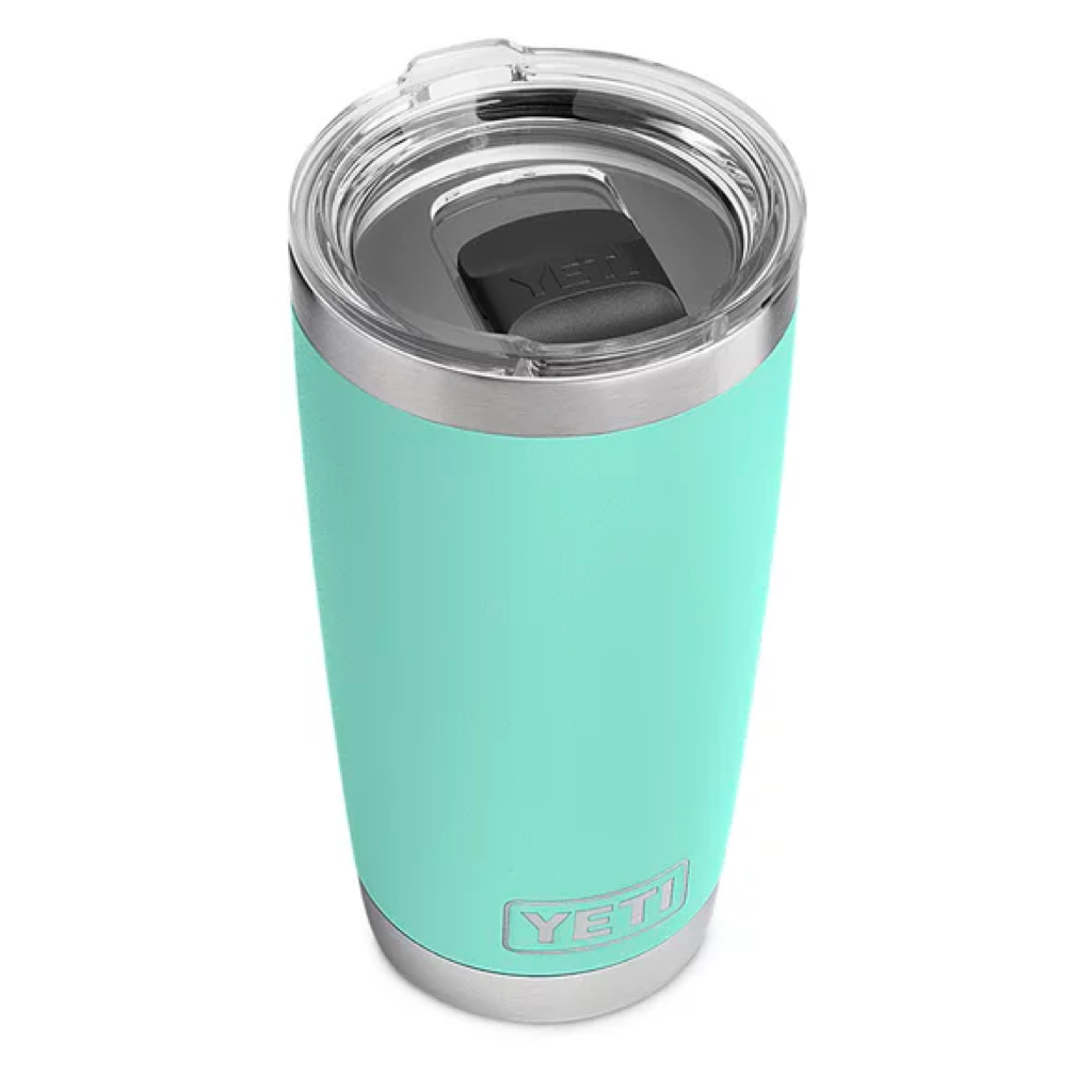 YETI RAMBLER 20 OZ TRAVEL MUG WITH SUPERHOLD LID