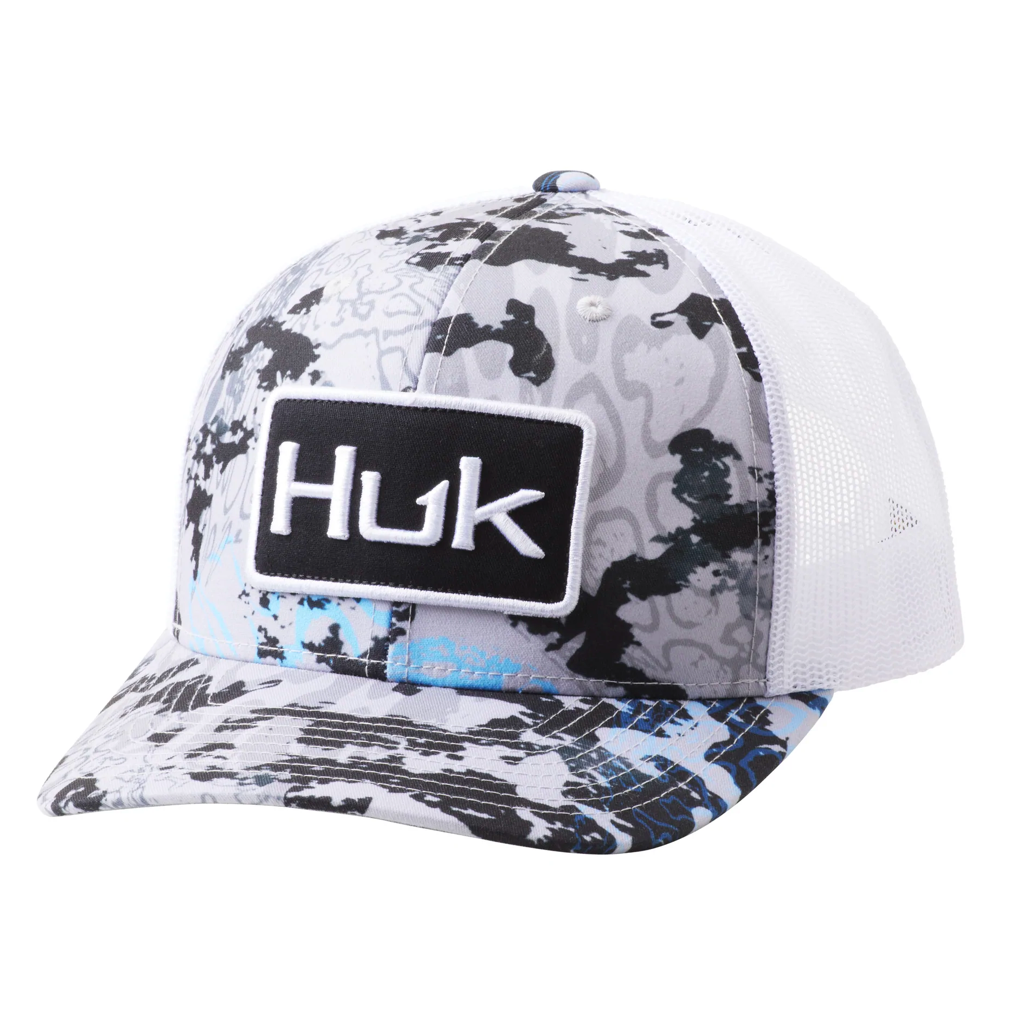 Huk and Bars American Trucker Hat Overland Trek