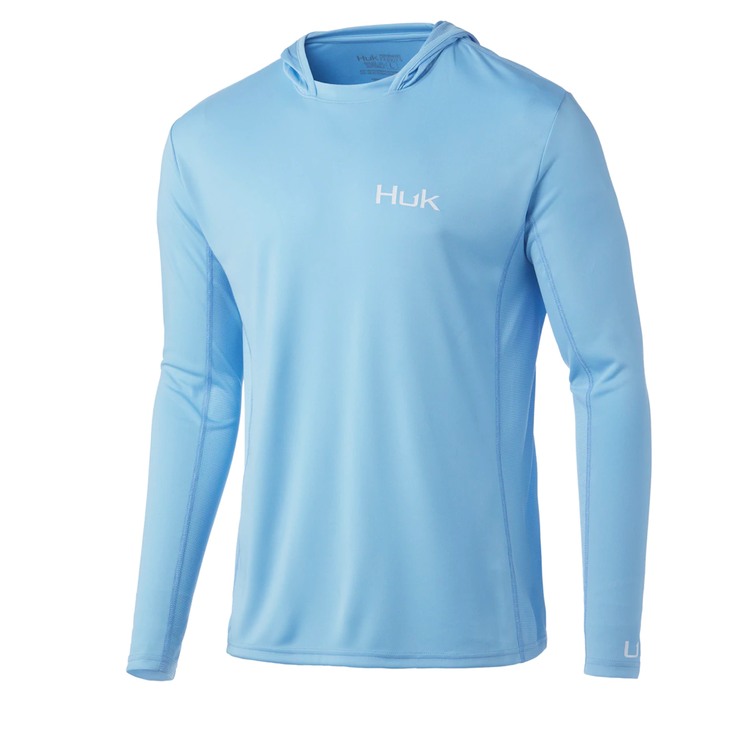 HUK Men's Strike Long Sleeve 30 UPF Performance Fishing Shirt, Plein AIR,  X-Large : : Clothing & Accessories