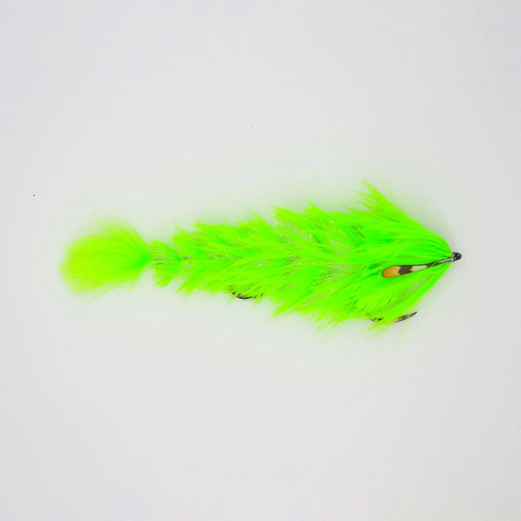 Fly Men Chocklett's Feather Changer Double Hook White