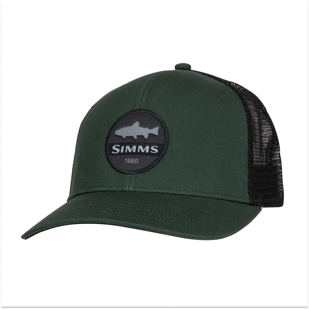 Simms Trout Patch Trucker Hat - The Compleat Angler