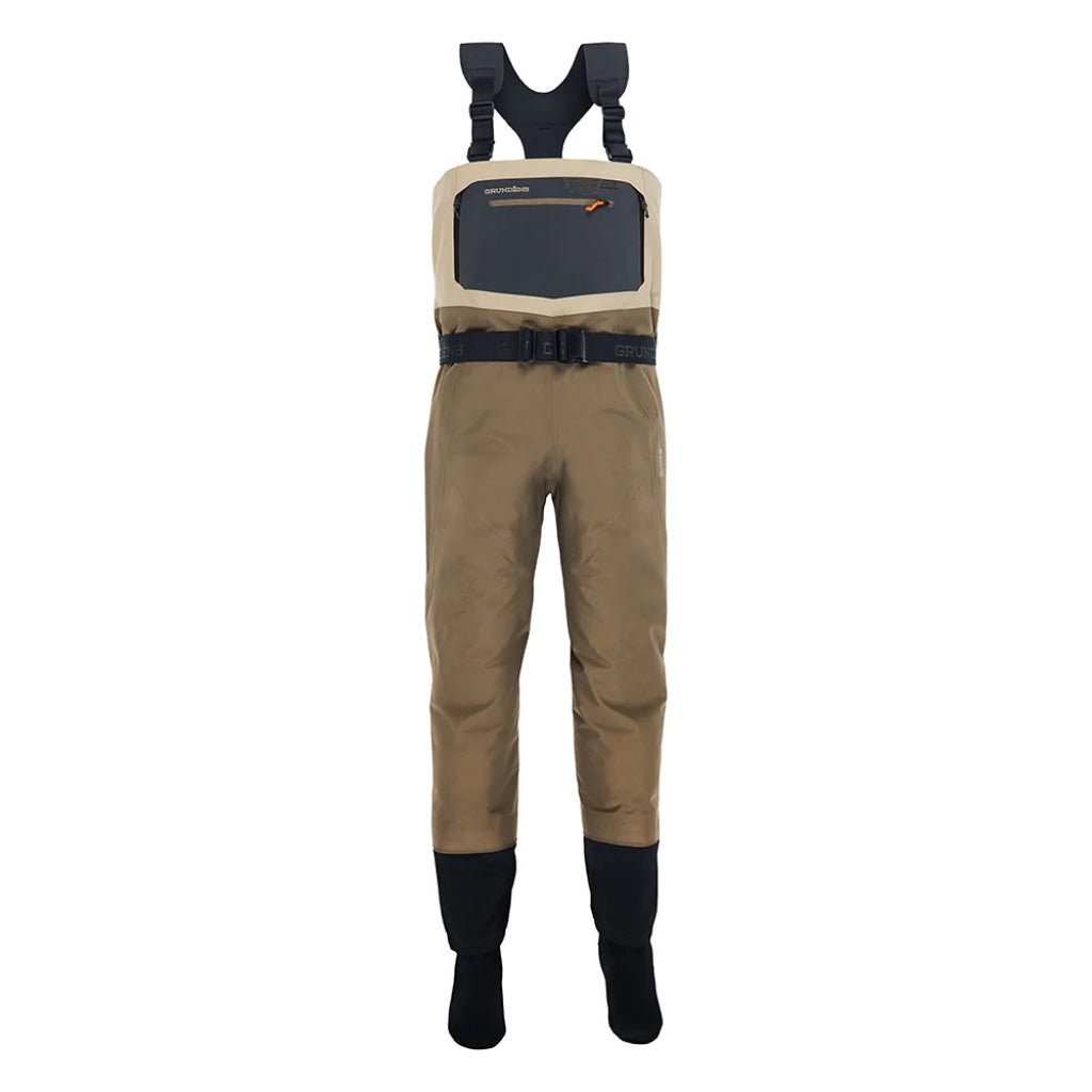 Grundens Men's Boundary Zip Stockingfoot Wader XL (12-13)