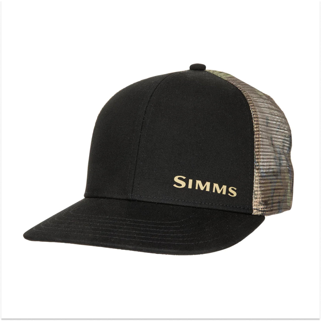 Salmon Patch Black Trucker Hat Capsize Fly Fishing -  Canada