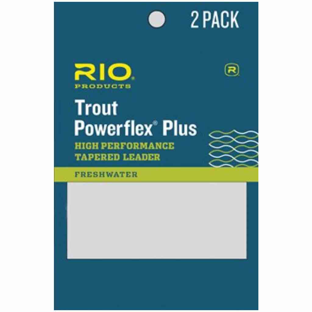 Rio Powerflex Plus 9 ft. Leader 2 Pack 4X