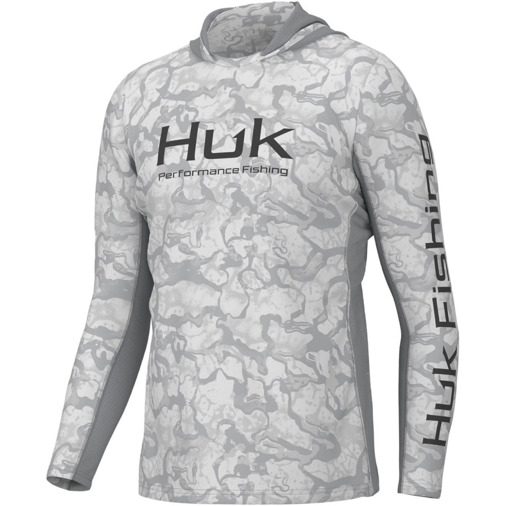 HUK KC Flag Fish Tee Short Sleeve Shirt H1000415-489 Set Sail